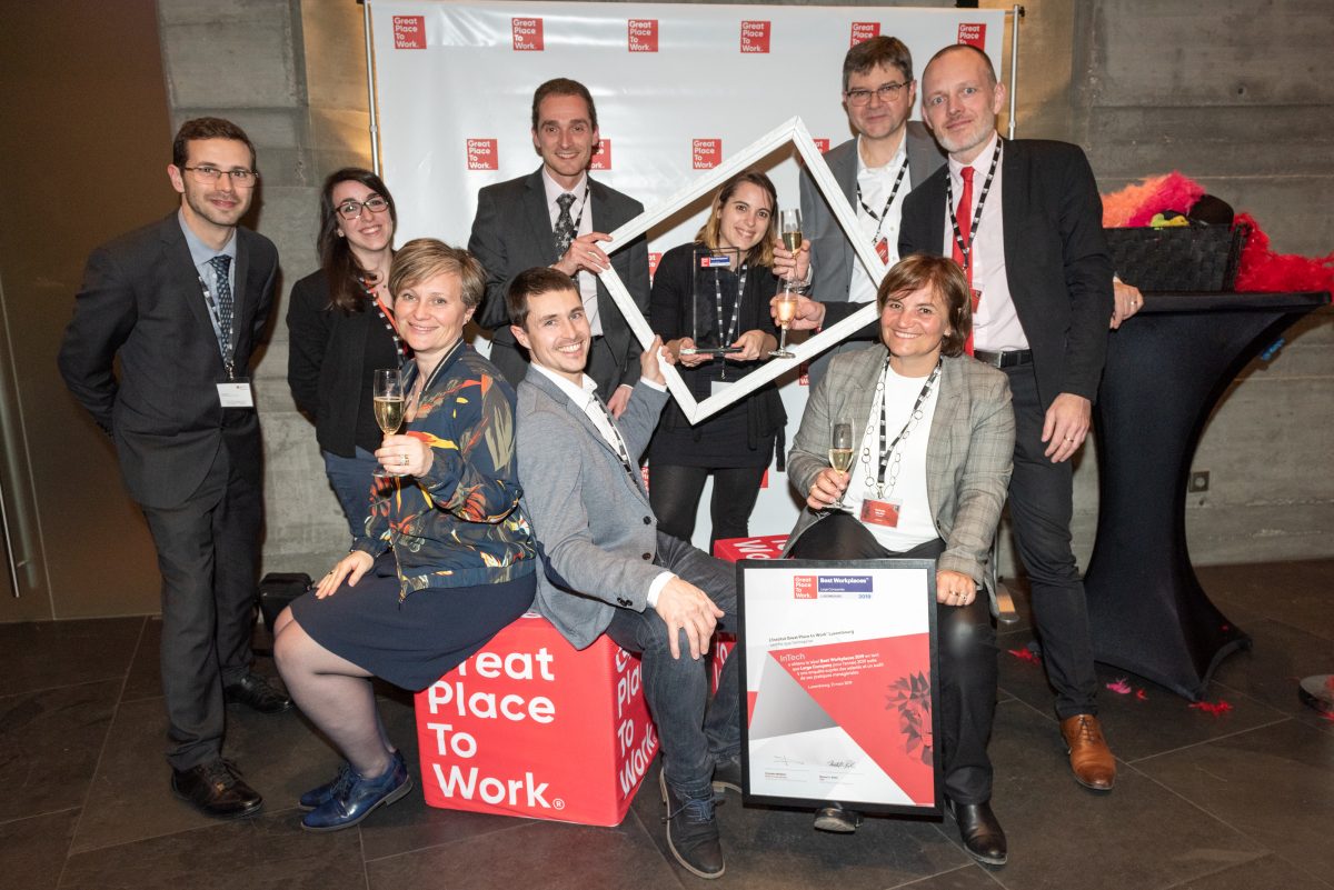InTech, Best Workplaces Luxembourg 2019 : « Vers un management de plus